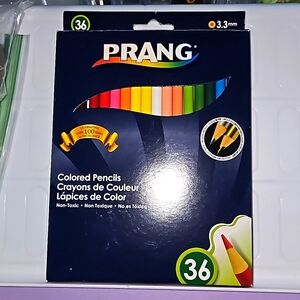 Prang Colored Pencils, Assorted Colors, Set of 36